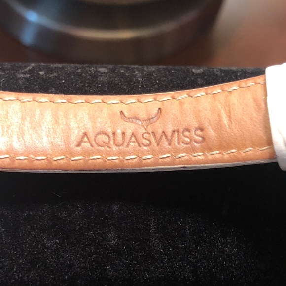 💎AquaSwiss Diamond & Rose Gold AVL Leather Watch - Picture 6 of 8